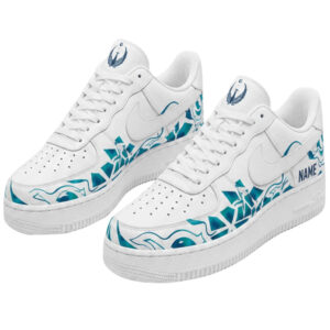 Custom Name Uzbekistan Global Soccer Event 2026 Air Force 1 Shoes Sneakers for Soccer Fans