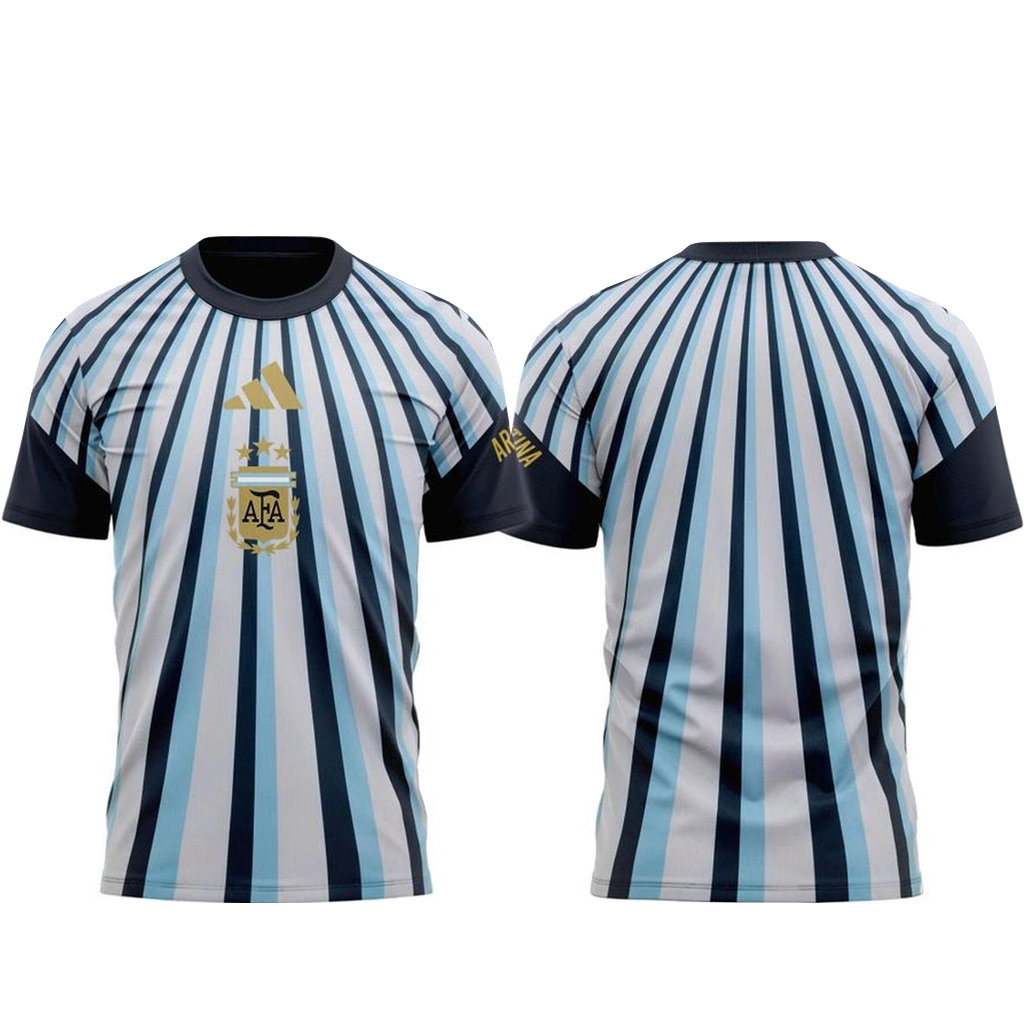 Custom Name and Number Argentina National Soccer Team Global Soccer Event 2026 Graphic Shirt for Soccer Fans