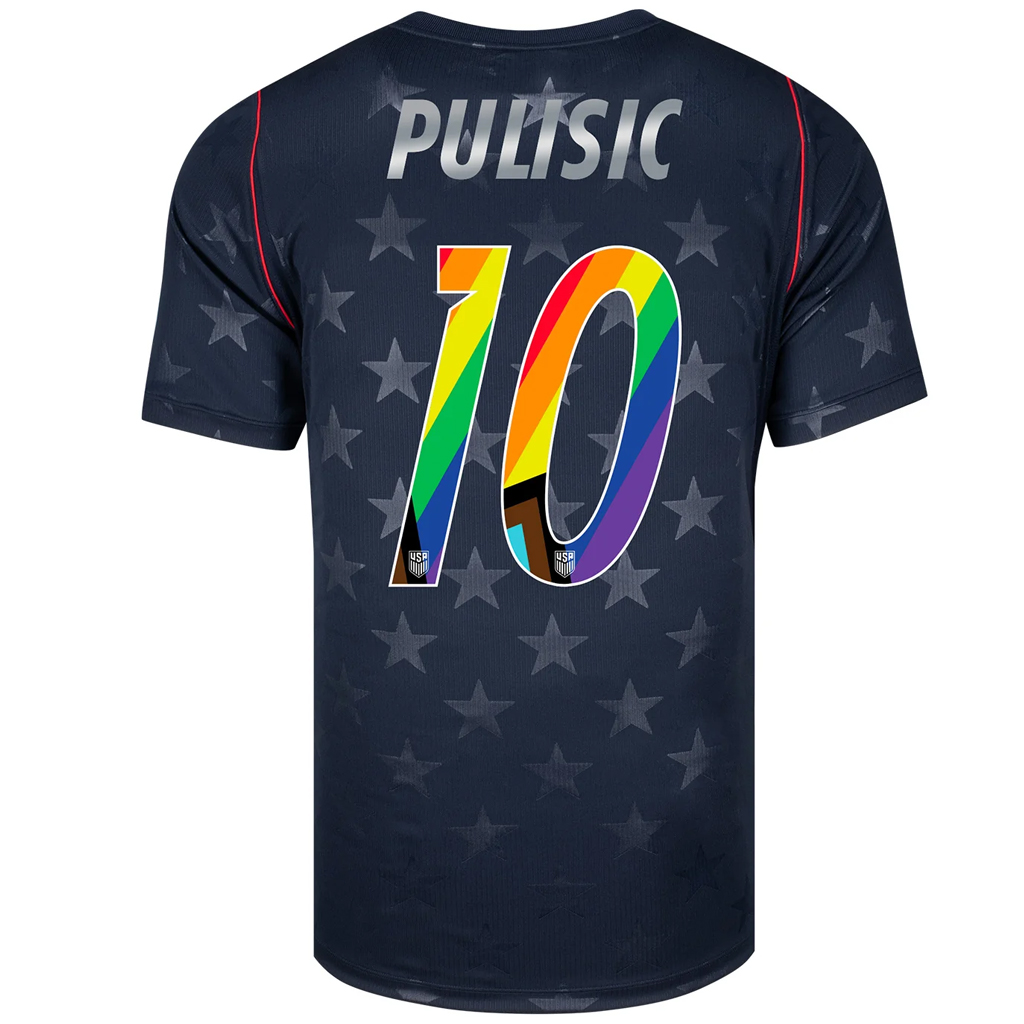 Custom Name and Number USMNT 2026 Pride Away Stadium Soccer Jersey for Soccer Fans
