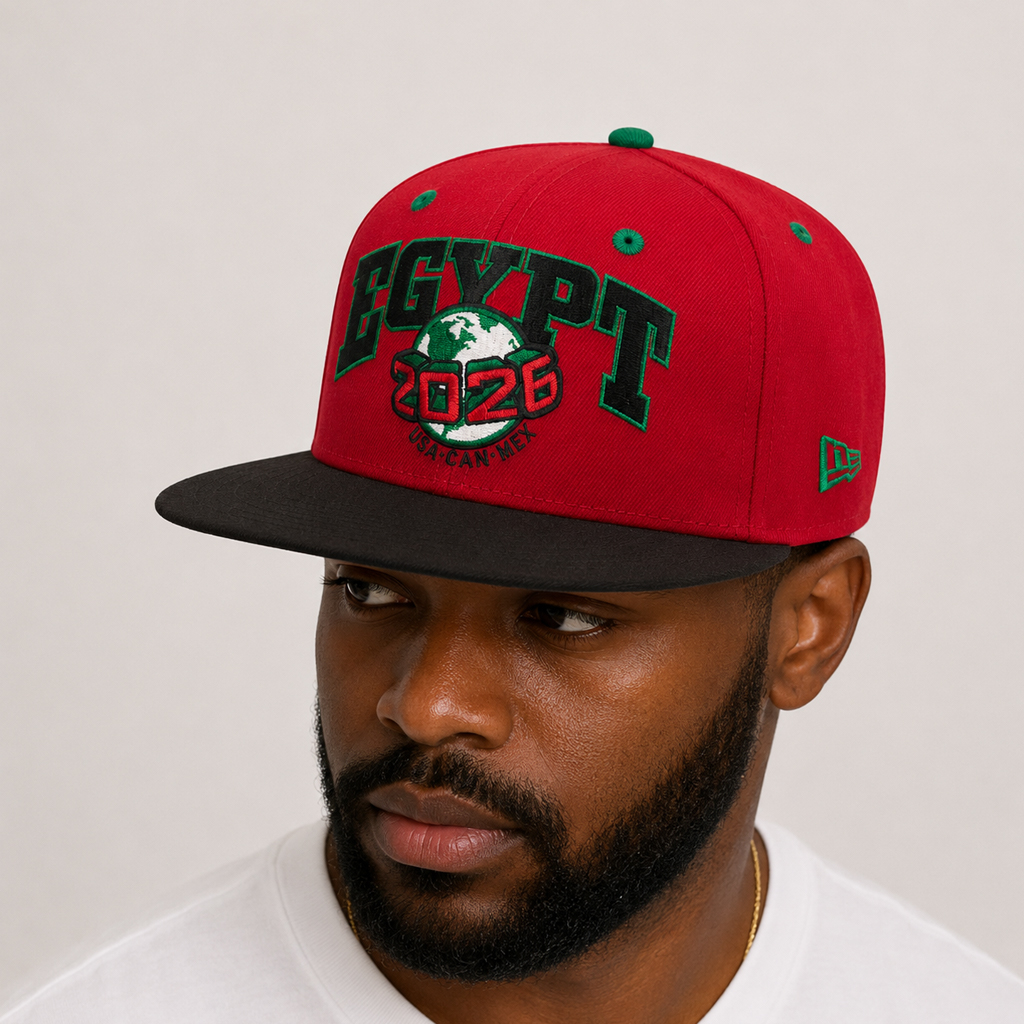 Egypt National Team Global Soccer Event 2026 Graphic Hat for Soccer Fans - Image 2