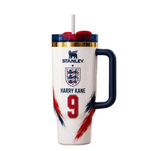 England Global Soccer Event 2026 Graphic Harry Kane 9 Tumbler for Soccer Fans