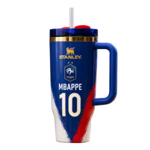 France Global Soccer Event 2026 Graphic Kylian Mbappé 10 Tumbler for Soccer Fans