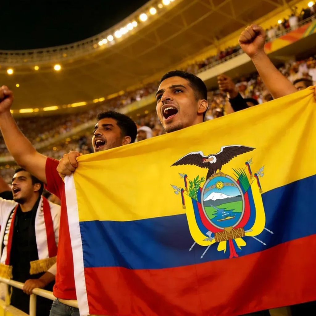 Global Soccer Event 2026 Ecuador Flag 3 Global Soccer Event 2026 Ecuador Flag