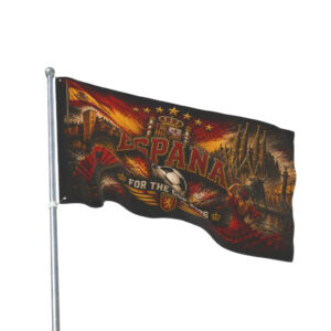 Global Soccer Event 2026 Espana Soccer Flag
