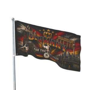 Global Soccer Event 2026 Germany Soccer Flag