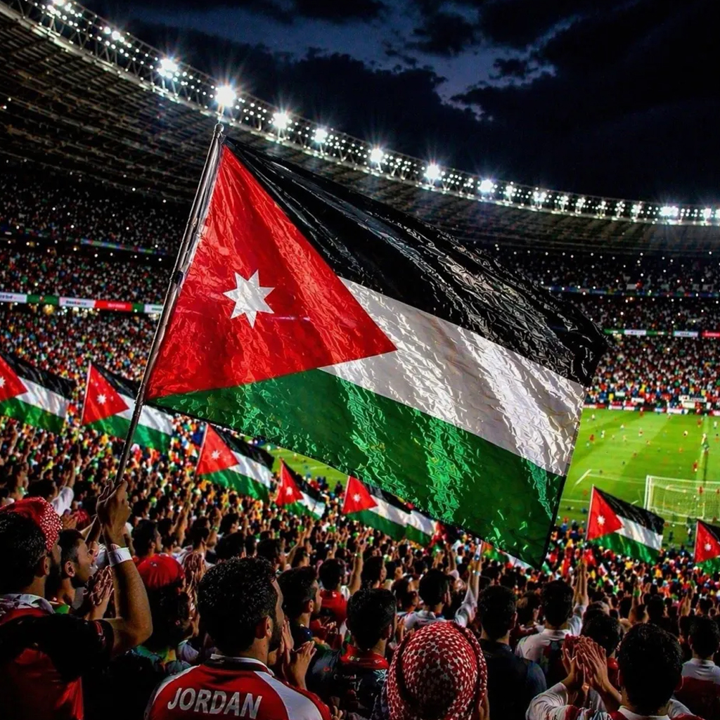 Global Soccer Event 2026 Jordan Flag 2 Global Soccer Event 2026 Jordan Flag