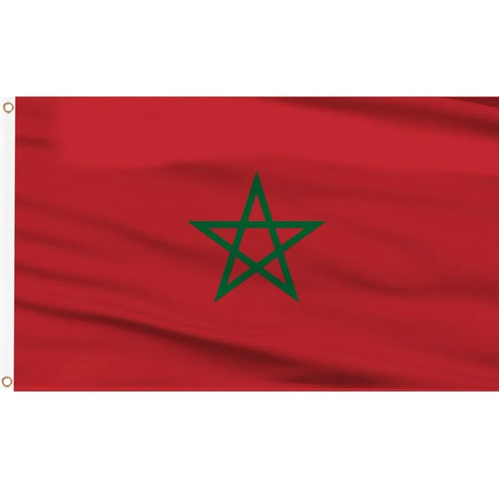 Global Soccer Event 2026 Morocco Flag 2 Global Soccer Event 2026 Morocco Flag