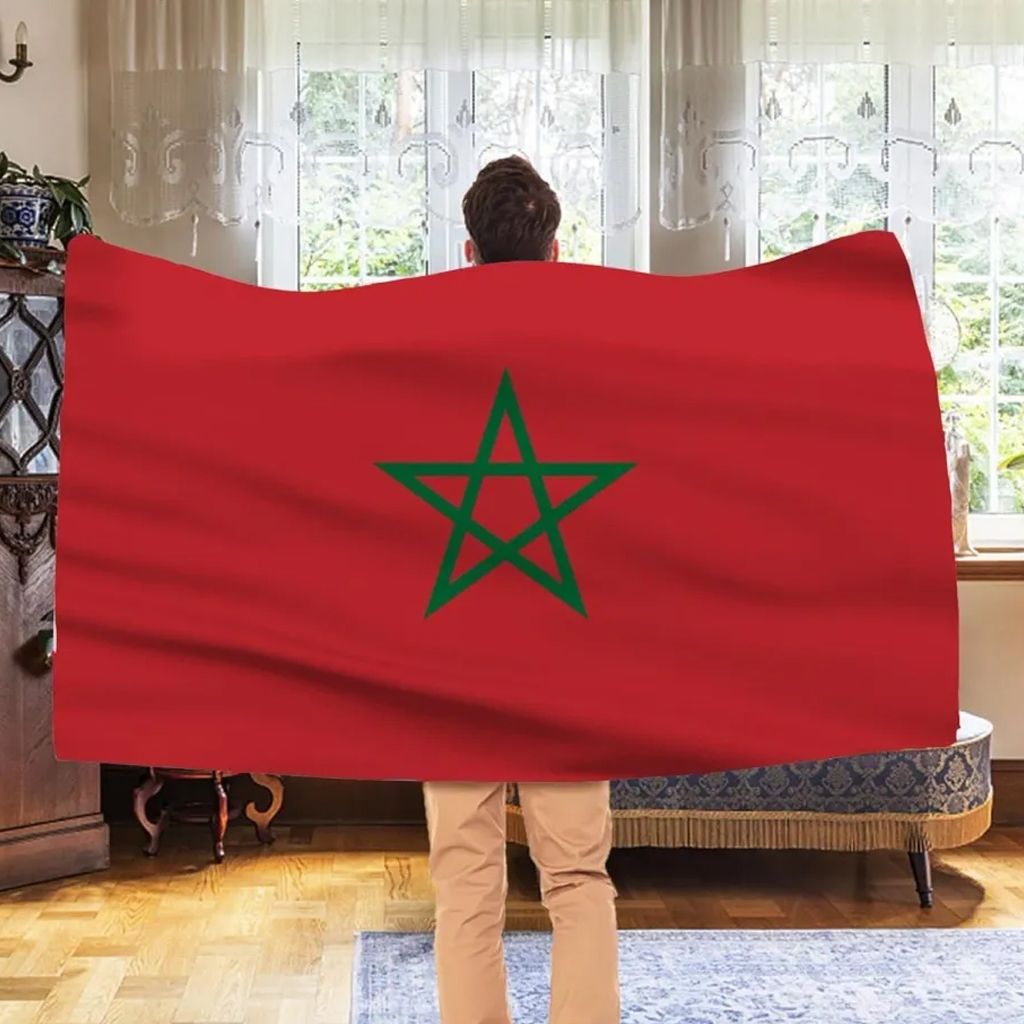 Global Soccer Event 2026 Morocco Flag 3 Global Soccer Event 2026 Morocco Flag