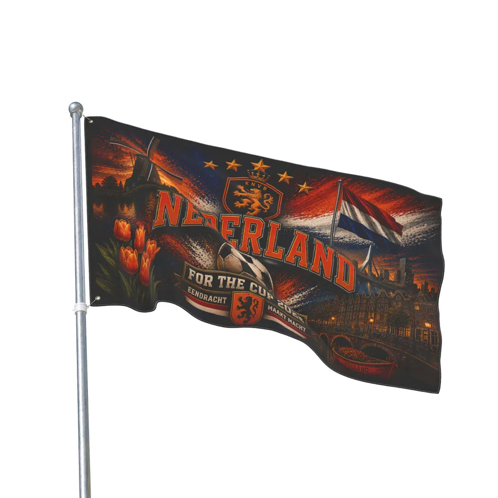 Global Soccer Event 2026 Nederland Soccer Flag 1 Global Soccer Event 2026 Nederland Soccer Flag