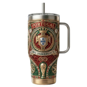 Global Soccer Event 2026 Portugal Football Tumbler