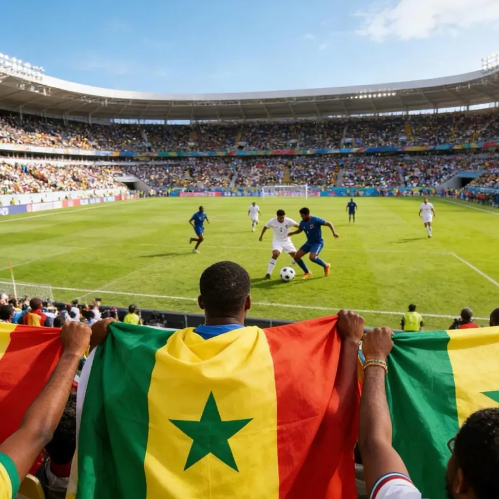 Global Soccer Event 2026 Senegal Flag 4 Global Soccer Event 2026 Senegal Flag