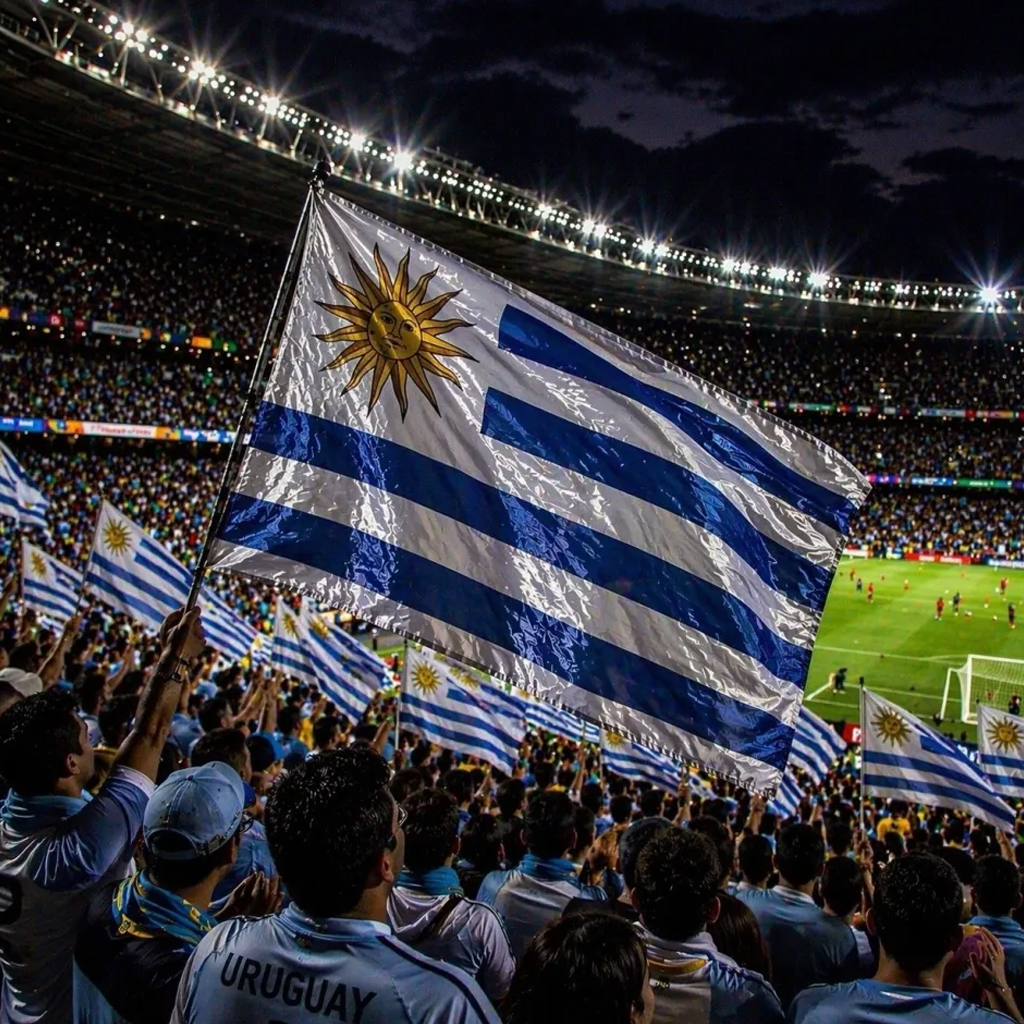 Global Soccer Event 2026 Uruguay Flag 1 Global Soccer Event 2026 Uruguay Flag