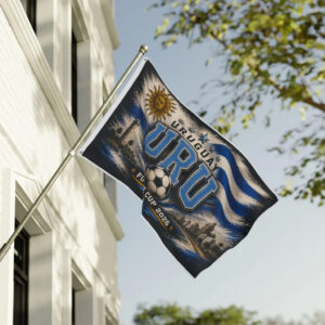 Global Soccer Event 2026 Uruguay Soccer Flag