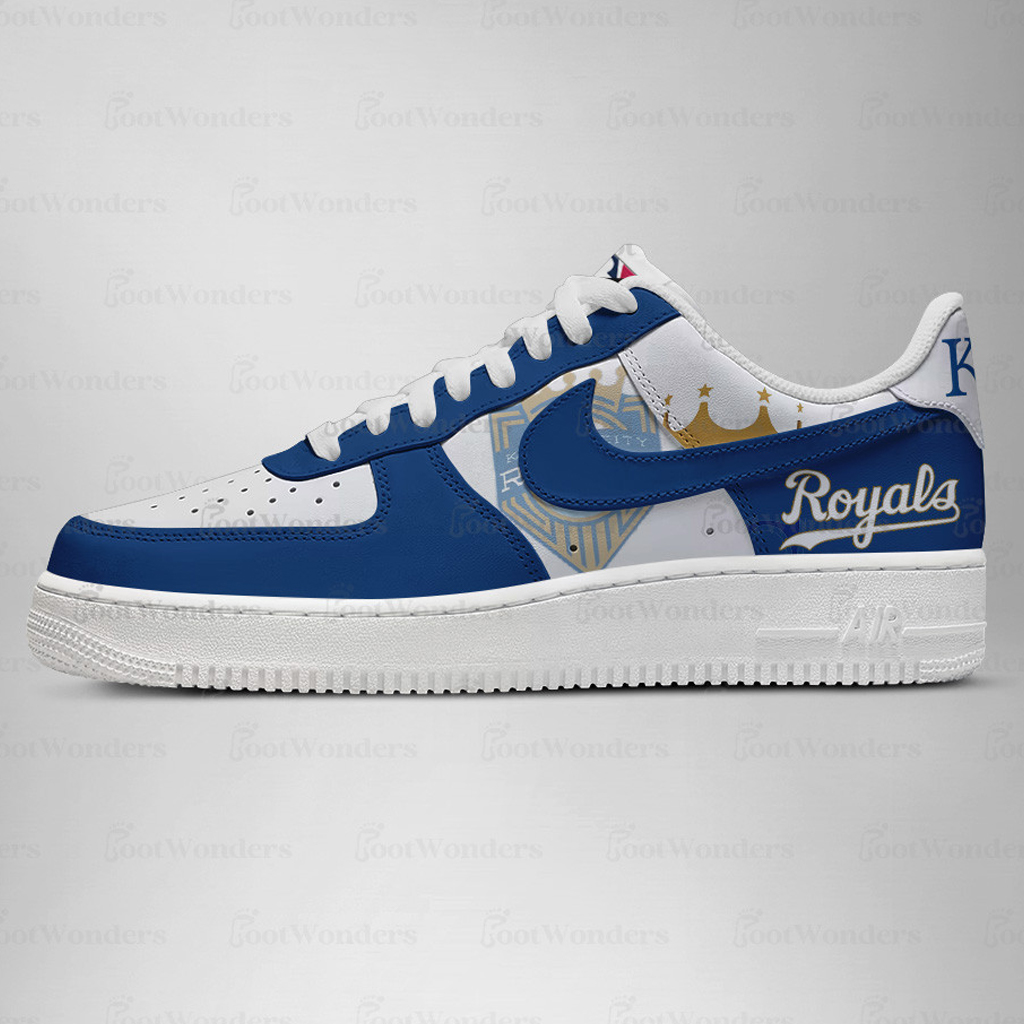 Kansas City Royals Major League Baseball Version 2026 Graphic Air Force 1 Shoes Sneakers for Baseball Fans 1 Kansas City Royals Major League Baseball Version 2026 Graphic Air Force 1 Shoes Sneakers for Baseball Fans