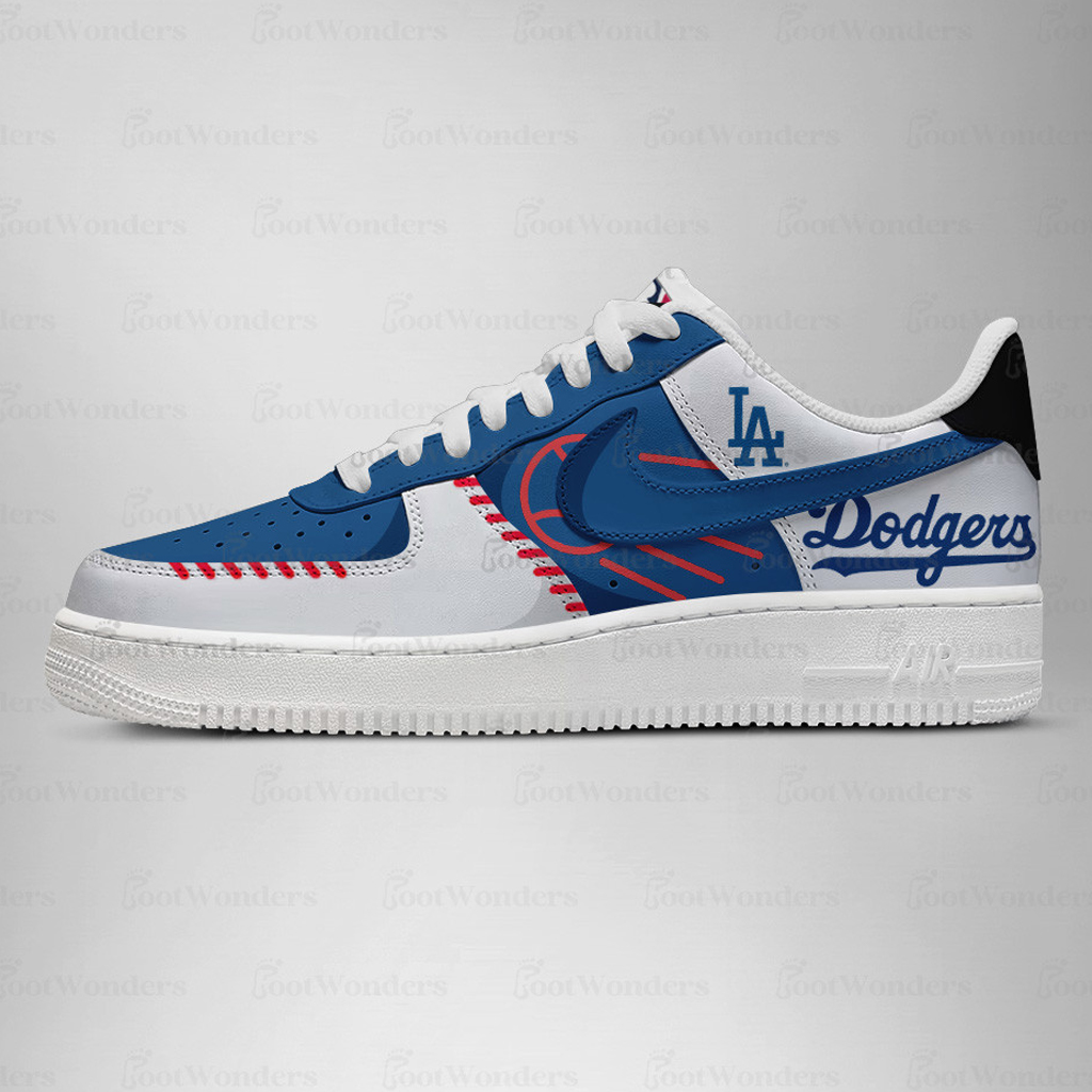 Los Angeles Dodgers Major League Baseball Version 2026 Graphic Air Force 1 Shoes Sneakers for Baseball Fans 1 Los Angeles Dodgers Major League Baseball Version 2026 Graphic Air Force 1 Shoes Sneakers for Baseball Fans