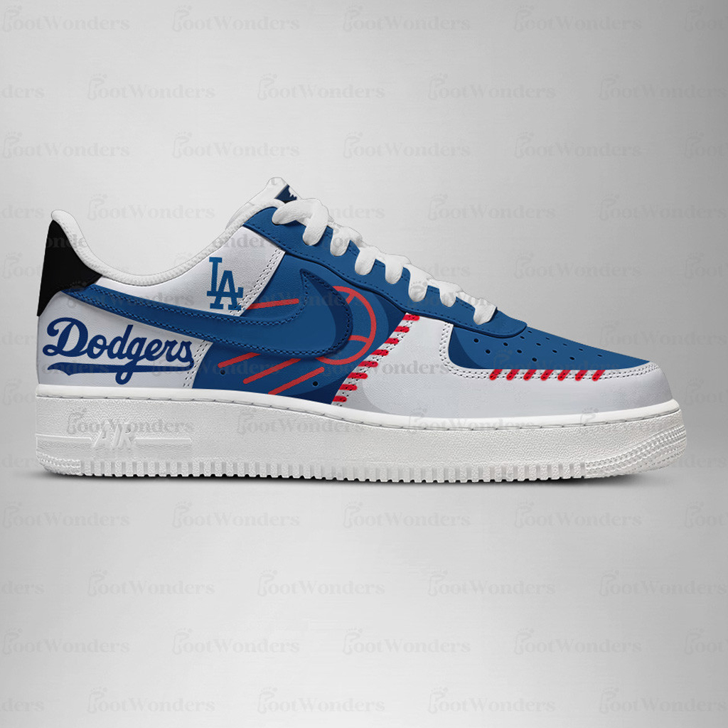 Los Angeles Dodgers Major League Baseball Version 2026 Graphic Air Force 1 Shoes Sneakers for Baseball Fans 2 Los Angeles Dodgers Major League Baseball Version 2026 Graphic Air Force 1 Shoes Sneakers for Baseball Fans