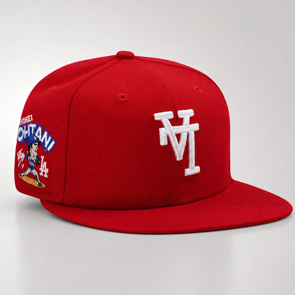 Los Angeles Dodgers Upside-Down Shohei Ohtani Graphic Hat for Baseball Fans - Image 2