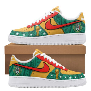 Mexico Global Soccer Event 2026 Version 2 Air Force 1 Shoes Sneakers for Soccer Fans