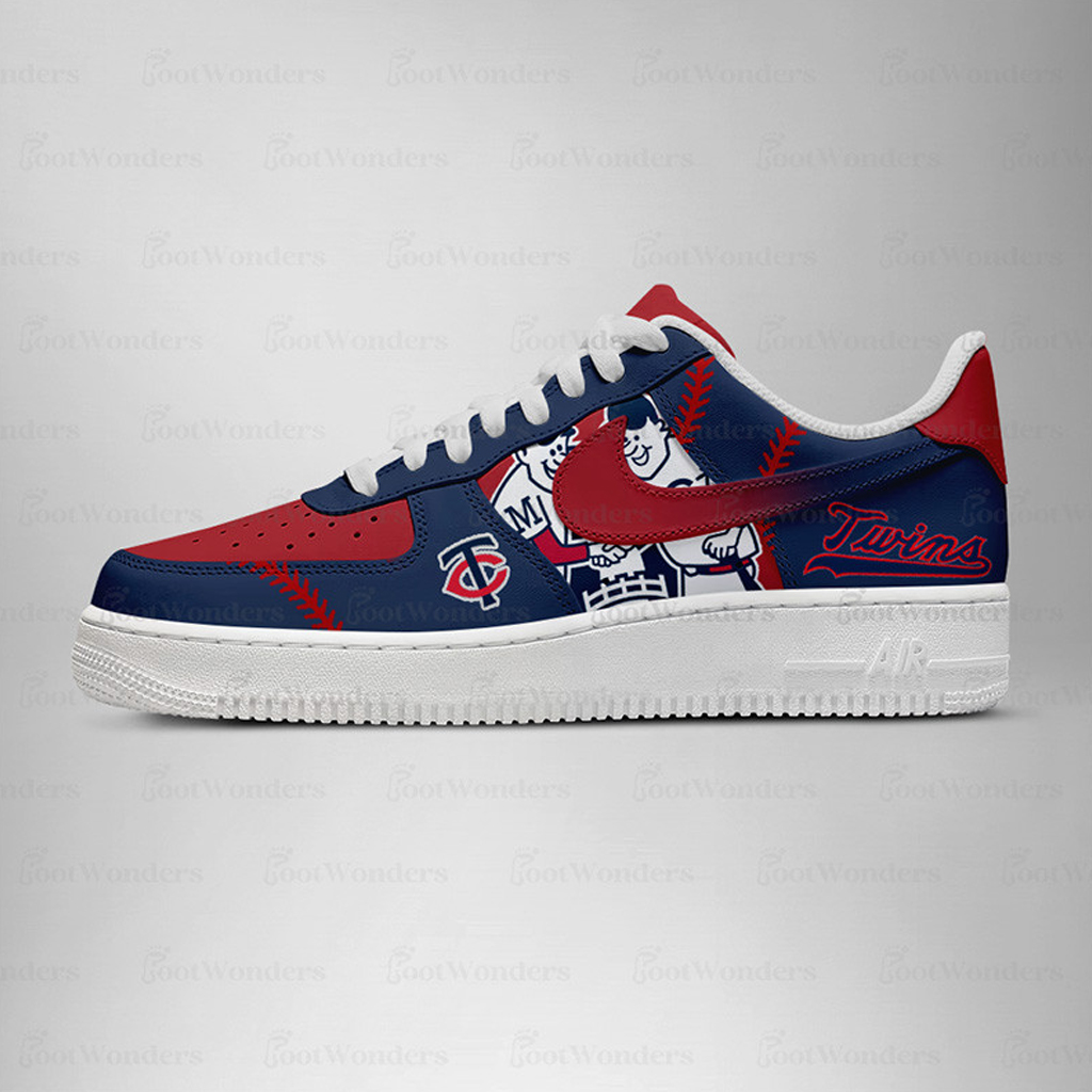 Minnesota Twins Major League Baseball Version 2026 Graphic Air Force 1 Shoes Sneakers for Baseball Fans 1 Minnesota Twins Major League Baseball Version 2026 Graphic Air Force 1 Shoes Sneakers for Baseball Fans