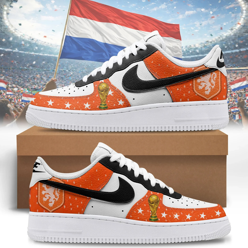 Netherlands Global Soccer Event 2026 Air Force 1 Shoes Sneakers for Soccer Fans 2 Netherlands Global Soccer Event 2026 Air Force 1 Shoes Sneakers for Soccer Fans