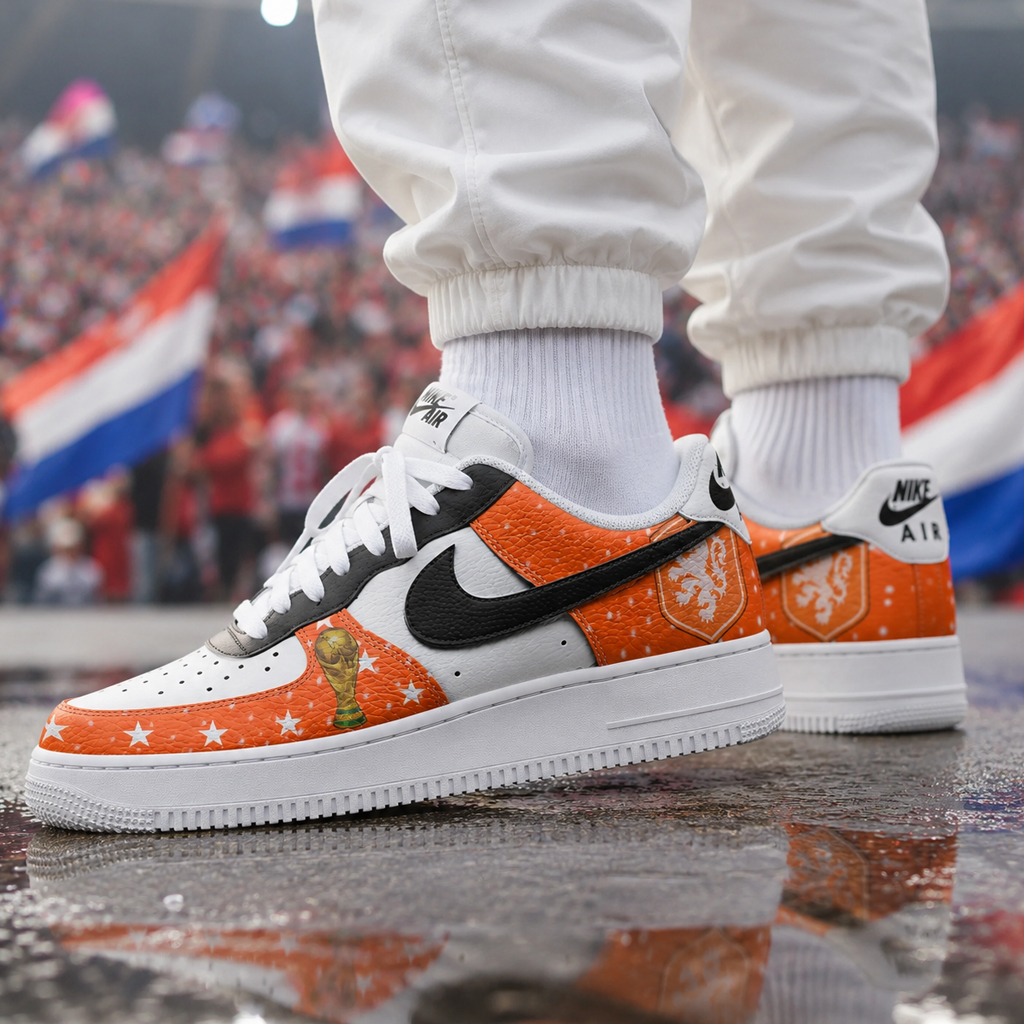 Netherlands Global Soccer Event 2026 Air Force 1 Shoes Sneakers for Soccer Fans 3 Netherlands Global Soccer Event 2026 Air Force 1 Shoes Sneakers for Soccer Fans