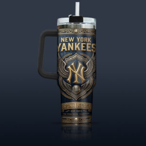New York Yankees Bronx Legacy The Pinstripe Tradition Graphic Tumbler for Baseball Fans