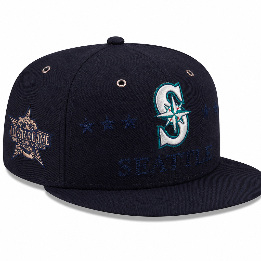 Seattle Mariners All-Star Game Philadelphia 2026 Graphic Hat for Baseball Fans