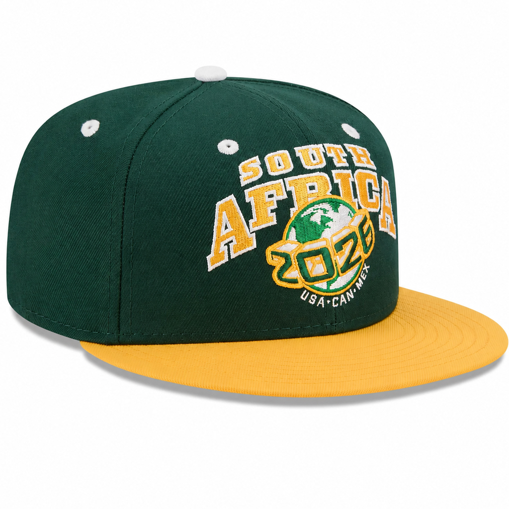 South Africa National Team Global Soccer Event 2026 Graphic Hat for Soccer Fans
