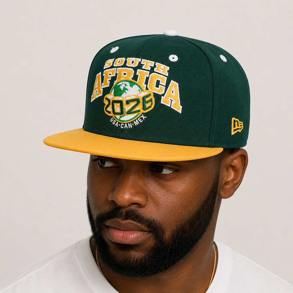 South Africa National Team Global Soccer Event 2026 Graphic Hat for Soccer Fans - Image 2