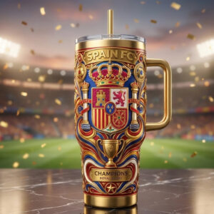 Spain Football Champions Of The World Tumbler