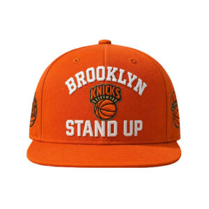 Spike Lee 2026 Finals Game 2 Brooklyn Stand Up Knicks Graphic Hat for Basketball Fans