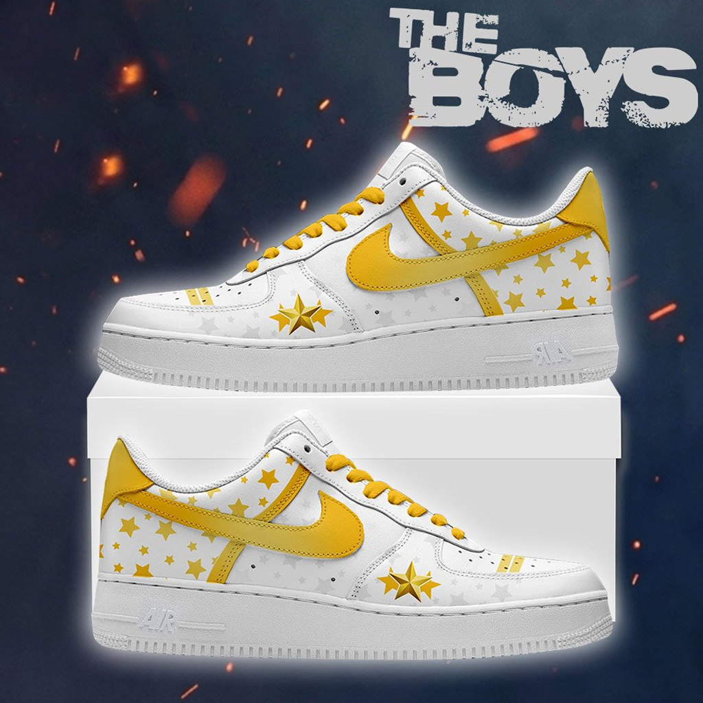 Starlight The Boys Series Graphic Air Force 1 Shoes Sneakers for TV Series Fans 2 Starlight The Boys Series Graphic Air Force 1 Shoes Sneakers for TV Series Fans