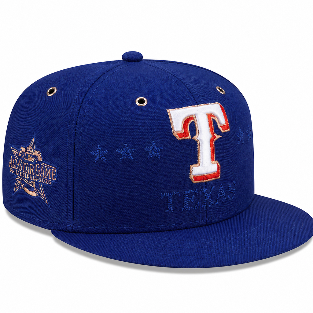 Texas Rangers All-Star Game Philadelphia 2026 Graphic Hat for Baseball Fans