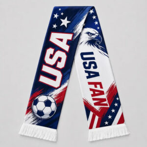 USA Global Soccer Event 2026 Graphic Scarf for Soccer Fans