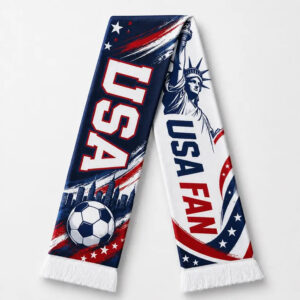 USA Soccer Global Soccer Event 2026 Graphic Scarf for Soccer Fans