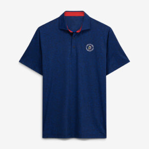 Unisex 126th U.S. Open Shinnecock Hills 2026 Navy Fireworks Polo Shirt for Golf Fans