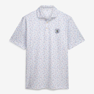 Unisex 126th U.S. Open Shinnecock Hills 2026 White Performance Polo Shirt for Golf Fans