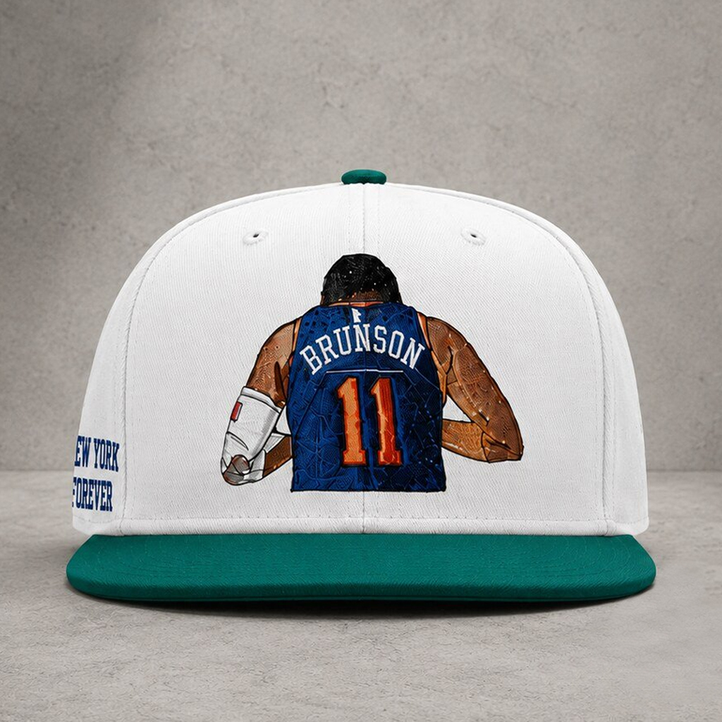 Unisex Al Harrington Always Knicks Jalen Brunson Madison Square Garden 2026 Graphic Hat for Basketball Fans 2 Unisex Al Harrington Always Knicks Jalen Brunson Madison Square Garden 2026 Graphic Hat for Basketball Fans