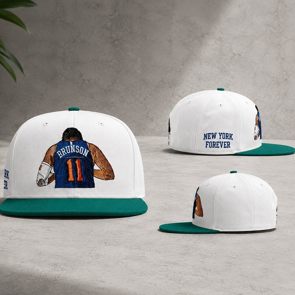 Unisex Al Harrington Always Knicks Jalen Brunson Madison Square Garden 2026 Graphic Hat for Basketball Fans 3 Unisex Al Harrington Always Knicks Jalen Brunson Madison Square Garden 2026 Graphic Hat for Basketball Fans