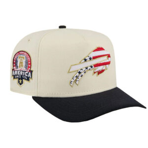 Unisex Buffalo Bills America 250th Anniversary Since 1776 Patriotic Graphic Hat for Baseball Fans