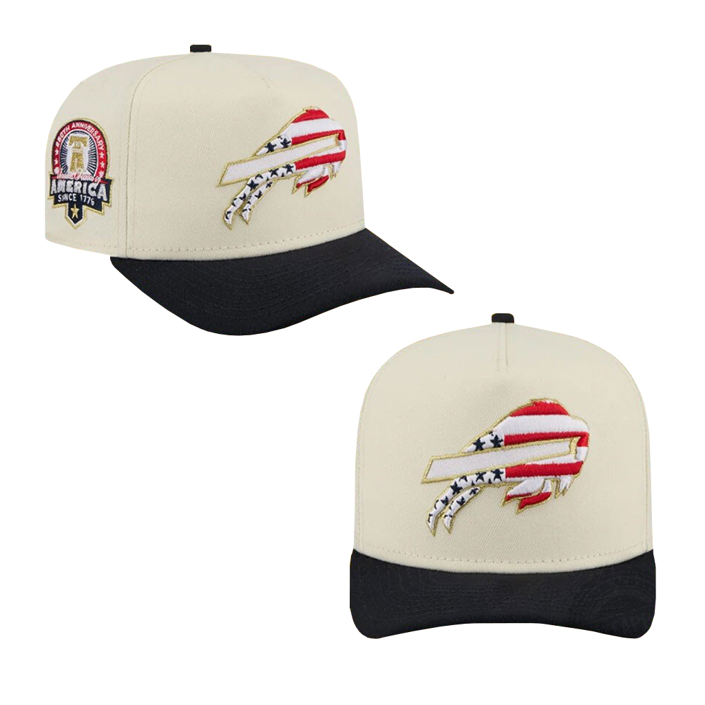 Unisex Buffalo Bills America 250th Anniversary Since 1776 Patriotic Graphic Hat for Football Fans 2 Unisex Buffalo Bills America 250th Anniversary Since 1776 Patriotic Graphic Hat for Baseball Fans