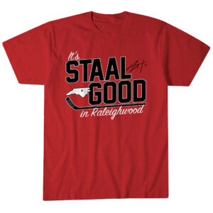 Unisex Carolina Hurricanes Jordan Staal It's Staal Good Graphic Shirt for Hockey Fans