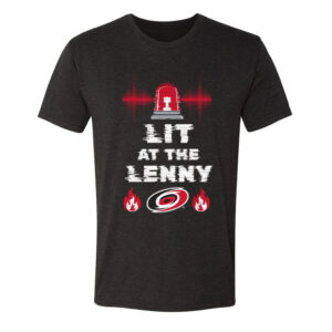 Unisex Carolina Hurricanes Rinky Lit At The Lenny Graphic Shirt for Hockey Fans