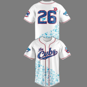 Unisex Chicago Cubs Hispanic Heritage Night 2026 Baseball Jersey for Baseball Fans
