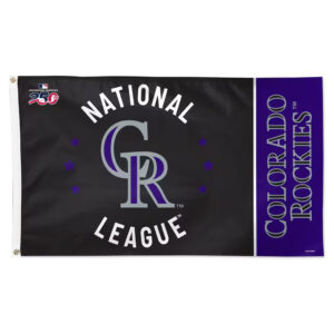 Unisex Colorado Rockies x America 250th Anniversary Graphic Flag for Baseball and Patriotic Fans