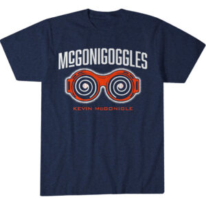 Unisex Detroit Tigers Kevin McGonigle McGonigoggles Graphic Shirt for Baseball Fans
