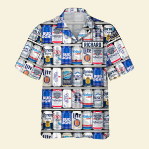 Unisex Funny Drink Can Hawaiian Shirt for Drinking Lovers