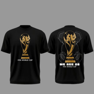 Unisex Global Soccer Event 2026 We Are 26 Graphic Shirt for Soccer Fans