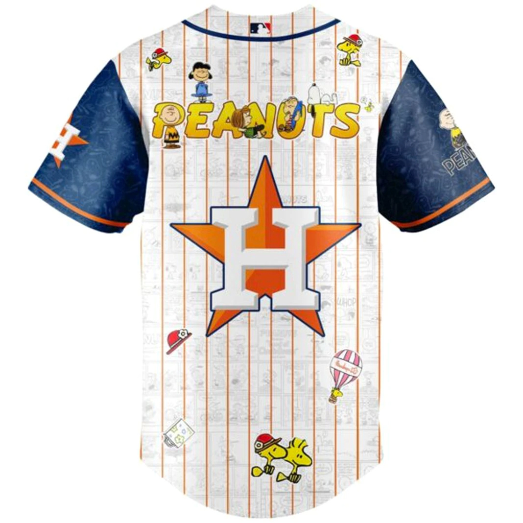 Unisex Houston Astros Peanuts Night 2026 Baseball Jersey for Baseball Fans 3 Unisex Houston Astros Peanuts Night 2026 Baseball Jersey for Baseball Fans