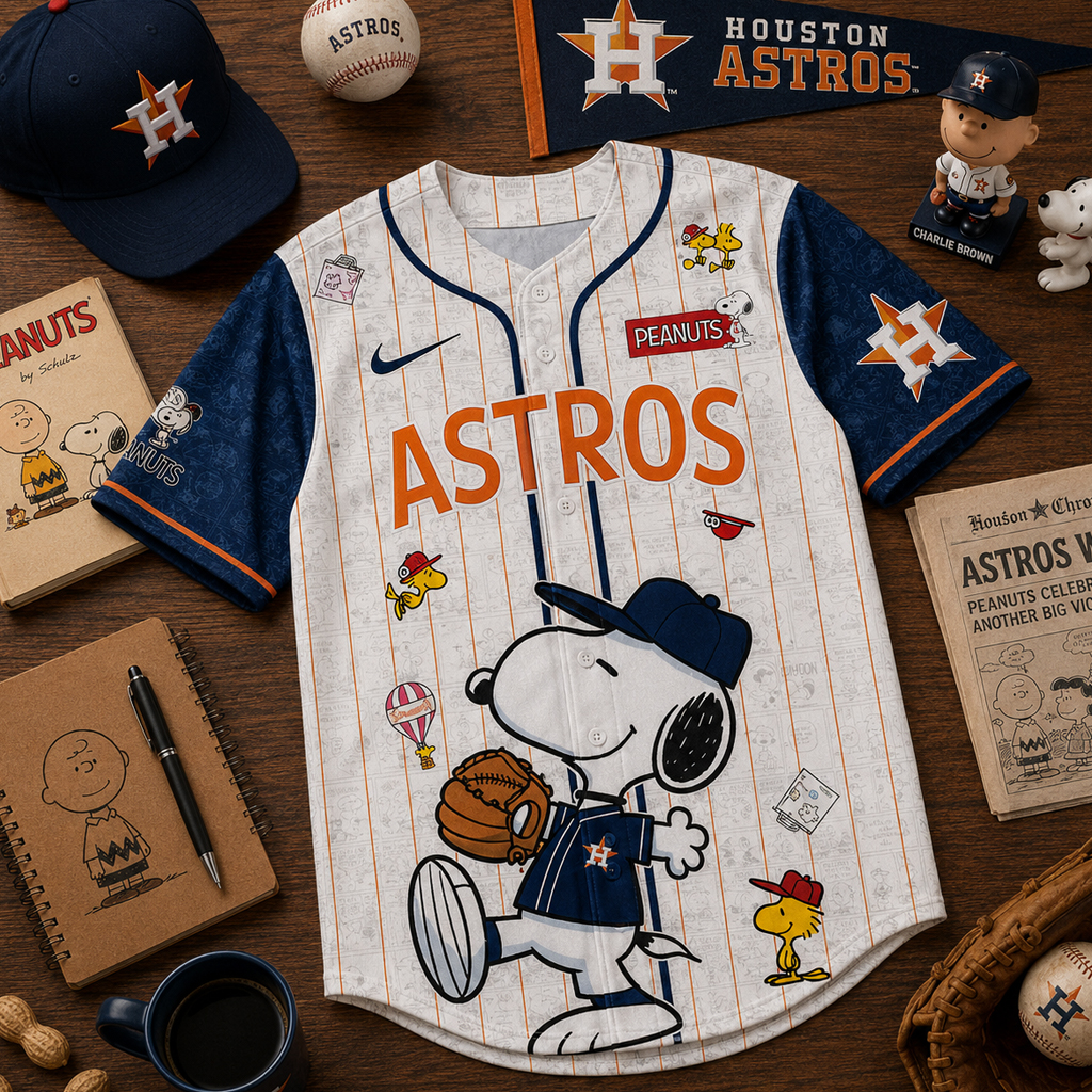 Unisex Houston Astros Peanuts Night 2026 Baseball Jersey for Baseball Fans 4 Unisex Houston Astros Peanuts Night 2026 Baseball Jersey for Baseball Fans